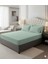 Çift Kişilik Battal Lastikli Çarşaf Seti- Mint Yeşil (180 x 200 cm 30 cm ) 1