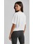 Meditasyon Yapan Kirpi Baskılı Oversize Pamuklu Beyaz T-Shirt 2