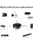 Siyah Mini Çok Odalı Müzik Akışı Cihazı, Airplay 2, Spotify, Tıdal, Amazon Music, Alexa, Siri 3