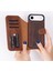 Bloomcase Magic Wallet Mahogany Saddle Hakiki Deri iPhone 17 Air(6.5") Cüzdanlı Telefon Kılıfı 2