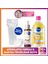 Aydınlatıcı Bakım Seti, Makyaj Temizleme Suyu 400ML ve LUMINOUS630 Skin Glow Serum 30ML,PAMUK Hediye 1