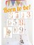 Yeni Doğan Bebek Anı ve Gelişim Hatıra Fotoğraf Kartları Born To Be Temalı 1