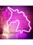 Dekoratif Unicorn Neon LED Gece Lambası 1