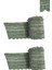 Triko Dokuma Ribana Şerit Bekletmeli Ajurlu Model Alacalı 93X4.5 cm 2 Adet T-511 1