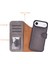 Bloomcase Magic Wallet Ash Mist Gray Hakiki Deri iPhone 17 Air(6.5") Cüzdanlı Telefon Kılıfı 3