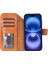 Bloomcase Magic Wallet Urban Tan Hakiki Deri iPhone 17 Air(6.5") Cüzdanlı Telefon Kılıfı 5