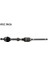 On Aks Sag Komple Kuga I 08>14 2.0 Tdcı Power. Otom. 6 Vitesli Çift Kavrama Uzunluk 984.5 mm M22 1.5 Dıs 27 Ic Dıslı 28 1