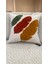 Yaprak Desenli Deluxe Kırlent Kılıfı 43X43 cm 2