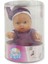 Kıyafetli Et Bebek 35 cm - LMN208 - Mor 3