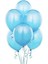 Metalik Açık Mavi Balon 10'lu M122 1