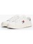 Tommy Hılfıger Kadın Marka Logolu Kalın Tabanlı Elastık Bağcıklı Günlük Kullanıma Uygun Beyaz-Gümüş Sneaker EN0EN02703 0k7 1