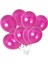 Metalik Koyu Pembe Balon 10'lu 1