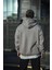 Üç Iplik Penye Kapşonlu Basic Sweatshirt Kanguru Cepli Içi Pamuklu Trend Ürün 3