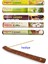 5 Paket 20 Çubuklu Tütsü Lemon - Amber - Lilly- Jasmine - Coconut - Kayık Hediyeli 1