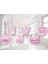 Mini Party Store 6'lı Tavan Süs Pembe H.geldin 1