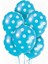 Mavi Puantiyeli Lateks Balon 10 Lu M464 1