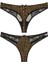 Büyük Beden Leopar Desenli Fantazi G String Bato Külot 2