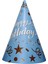Happy Birthday Mavi Şapka 8 Li 1
