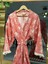 Müslin Kimono %100 Pamuklu Ahtapot Desenli Bornoz Kaftan Sabahlık 6