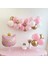Pembe Kedi Folyolu Balon Seti 1