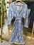 Müslin Kimono %100 Pamuklu Ahtapot Desenli Bornoz Kaftan Sabahlık 2