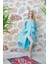 Müslin Kimono %100 Pamuklu Göz Baskılı Desenli Bornoz Kaftan Sabahlık 2