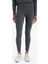 Fit Toparlayıcı Yüksek Bel İçi Yumuşak Tüylü Beli Saran Basic Düz Sporcu Tayt W8206AZ25AU 6