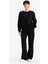Boxy Fit Bisiklet Yaka Basic Düz Sweatshirt B8568AX25AU 2