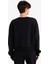 Boxy Fit Bisiklet Yaka Basic Düz Sweatshirt B8568AX25AU 6