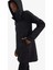 Fit Su Geçirmez Softshell Slim Fit Dar Kesim Kapüşonlu Fermuarlı Cepli Parka E5702AX25AU 7