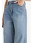 90's Wide Leg Yüksek Bel Uzun Jean Yıkamalı Pantolon F2937AX25WN 6