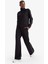 Fit Wide Leg Geniş Paça Cepli Biyeli Standart Boy İçi Yumuşak Tüylü Sporcu Pantolon F3846AX25AU 4