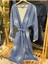 Müslin Kimono %100 Pamuklu Göz Desenli Jakarlı Bornoz Kaftan Sabahlık 4