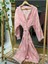 Müslin Kimono %100 Pamuklu Ahtapot Desenli Bornoz Kaftan Sabahlık 2