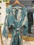 Müslin Kimono %100 Pamuklu Dalmaçyalı Desenli Jakarlı Bornoz Kaftan Sabahlık 4