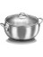 Derin Tencere Inox Çelik Kaplama 22x11 cm Ergonomik Tasarım ile Kolay Temizlik 3