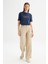 Straight Fit Normal Bel Cepli Pantolon 1