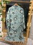 Müslin Kimono %100 Pamuklu Çiçek Desenli Jakarlı Bornoz Kaftan Sabahlık 1