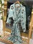 Müslin Kimono %100 Pamuklu Çiçek Desenli Jakarlı Bornoz Kaftan Sabahlık 4