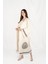 Müslin Kimono %100 Pamuklu Çift Başlı Kartal Baskılı Desenli Bornoz Kaftan Sabahlık 3