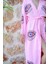 Müslin Kimono %100 Pamuklu Göz Baskılı Desenli Bornoz Kaftan Sabahlık 6