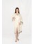 Müslin Kimono %100 Pamuklu Çini Baskılı Desenli Bornoz Kaftan Sabahlık 4