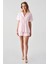 Freshness 324 Kadın 4'lü Sabahlıklı Şorlu Pijama Takımı 2
