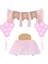 One Pembe Puantiyeli Balon Seti 3