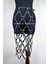 Harness Etek, Deri Örgü Harness Etek, Şık Tayt Üzeri Etek - BRF410 6