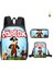 Roblox Öğrenci Okul Çantası Ilkokul ve Ortaokul Öğrencileri Sırt Çantası Üç Parçalı Set (Yurt Dışından) 1