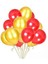 Kırmızı Gold 30 Adet Doğum Günü Balon Seti 1