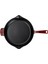 Döküm Yuvarlak Kızartma Tavası Döküm Demir Yekpare Saplı. ÇAP(Ø)30CM-BORDO 3