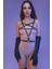 Göğüs Üzeri Pentagram Sembollü Deri Harness - BRF821 1