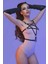 Göğüs Üzeri Pentagram Sembollü Deri Harness - BRF821 2